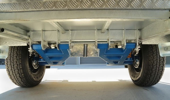 blue tongue campers galvanized deluxe independent suspension