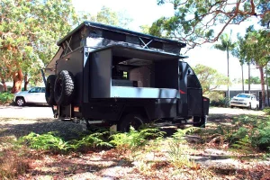 Undercover outdoor built-in kitchen