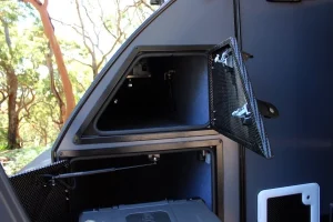 Externally accessible storage