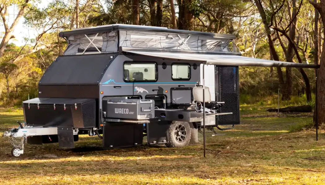 blue tongue hybrid caravan xc16 setup complete