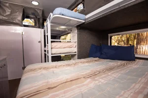 Triple bunks
