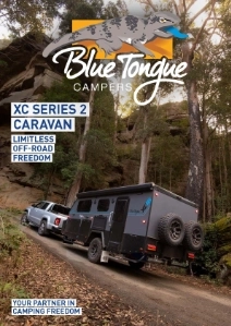 blue tongue campers brochure xc series 2 hybrid caravans