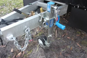 blue tongue rx16 hybrid caravan ARK 750 XO jockey wheel