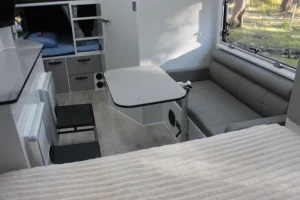 blue tongue rx16 hybrid caravan interior