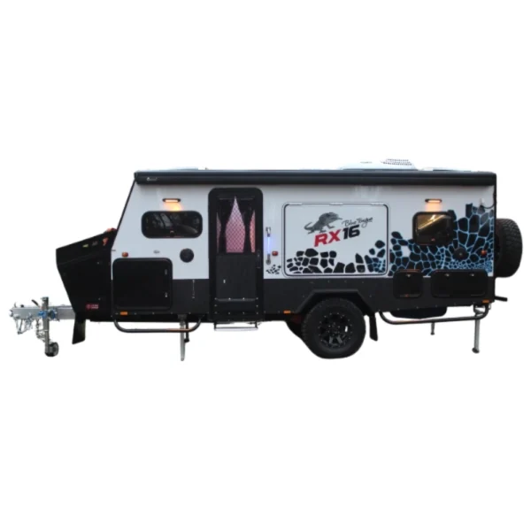 blue tongue hybrid caravan RX16