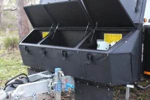 blue tongue XH13L hybrid caravan