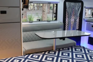 blue tongue XH13L hybrid caravan