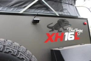 blue tongue hybrid caravan xh16l reversing camera