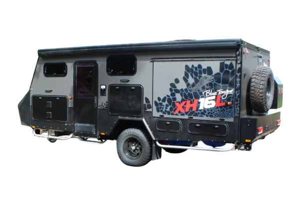 blue tongue hybrid caravan XH16L
