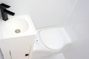 Thretford toilet and integrated sink