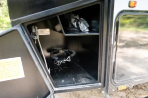 Gas bottle storage