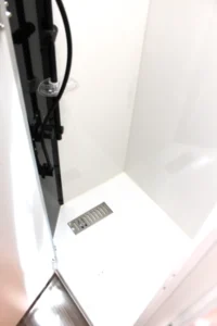 True split ensuite with separate shower